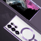 Etui Phoneo Cam Case do MagSafe - Samsung Galaxy S25 Ultra - Fioletowe