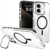 Etui Clear Extra z Podpórką do Magsafe do iPhone 16 - Czarne