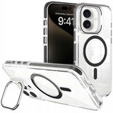 Etui Clear Extra z Podpórką do Magsafe do iPhone 16 Plus - Czarne