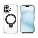 Etui Phoneo Clear Extra v2 - Apple iPhone 16 - Czarne