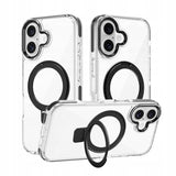 Etui Phoneo Clear Extra v2 - Apple iPhone 16 - Czarne