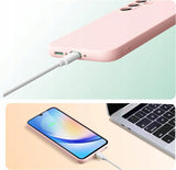 Etui Phoneo Liquid Case - Samsung Galaxy S25 - Różowe