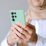 Etui Phoneo Liquid Case - Samsung Galaxy S25 Ultra - Miętowe