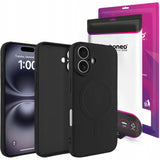 Etui Phoneo Liquid Soft Silicone z MagSafe - iPhone 16 Plus - Czarne