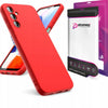 Etui Phoneo® Liquid Soft Silicone - Samsung Galaxy M55 - Czerwony