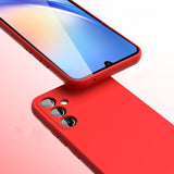 Etui Phoneo Liquid Soft Silicone - Samsung Galaxy A56 - Czerwone