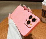 Etui Phoneo Liquid Soft Silicone do MagSafe - iPhone 12 Pro Max - Różowe