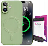 Etui Phoneo Liquid Soft Silicone do MagSafe - iPhone 16 Plus - Zielony