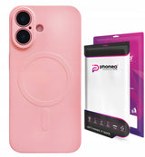 Etui Phoneo Liquid Soft Silicone do MagSafe - iPhone 16 Plus - Różowe