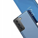 Etui Clear View do Samsung Galaxy A56 - Niebieskie