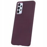 Etui Satin Case - Samsung Galaxy S23 FE - Burgundowe