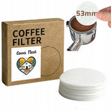 Filtry Papierowe do Kolby Ekspresu / Portafiltra - 100szt. - 53mm