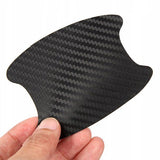 Folia Karbonowa Naklejka Ochronna Pod Klamki Samochodowe - 4 szt.