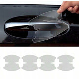 Folia Transparentna Naklejka Ochronna Pod Klamki Samochodowe - 4 szt.