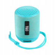 Głośnik Bezprzewodowy T&G TG129 (Radio, Bluetooth, Mikrofon) - Turkusowy