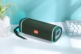 Głośnik Bezprzewodowy LED T&G TG375 (Radio, Bluetooth, Mikrofon) - Zielony
