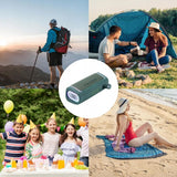 Głośnik Bezprzewodowy LED T&G TG375 (Radio, Bluetooth, Mikrofon) - Zielony