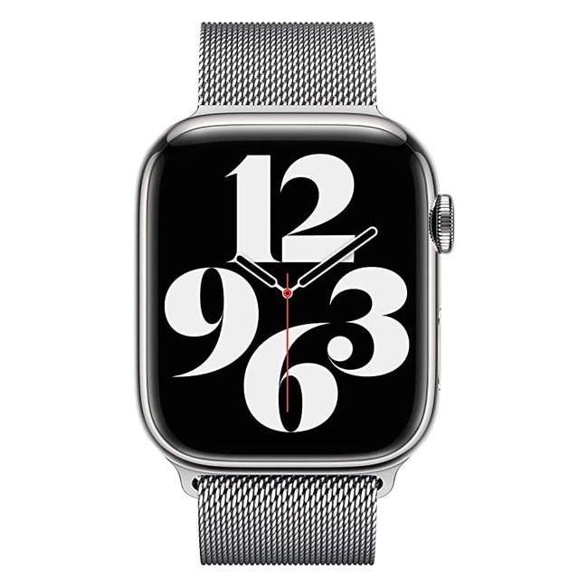 Bransoleta Magnetyczna Apple Watch 38 / 40 / 41 mm - Srebrny