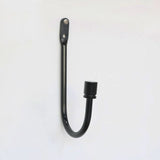 Hak Ścienny Loftowy - Przykręcany - 2szt. - Czarny v1