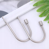 Hak Ścienny Loftowy - Przykręcany - 2szt. - Srebrny v1