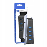 Hub do PS5 Slim 4w1 - USB 2.0 x4 - D Chassis Cfi-2016 - PlayStation 5