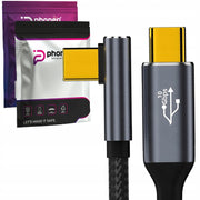 Kabel Phoneo® Kątowy 90° USB-C do USB -C - Fast Charge - 1m