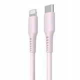 Kabel Phoneo® Premium MFi - USB-C do Lightning do iPhone iPad - 1m - Różowy