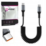 Kabel Phoneo® Sprężynka - USB-C do USB-C - 6A 150CM