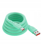 Kabel Phoneo® do Ładowania USB-C USB-A 120W 6A - Zielony - 1m