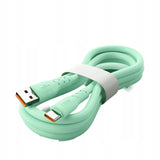 Kabel Phoneo® do Ładowania USB-C USB-A 120W 6A - Zielony - 1m