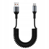 Kabel Phoneo® Sprężynka - USB do USB-C - 6A 150CM