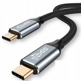 Kabel USB-C USB 3.2 Typ C - Typ C Prosty Fast Charge 10GBPS 4K 1m