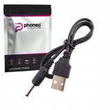 Kabel Zasilający Phoneo Ładowarka USB - DC 3,5 x 3,15mm 5V - 100cm