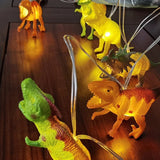 Lampki Nocne Dinozaury LED - Łańcuch