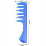 Męski Grzebień do Układania Teksturowania Włosów - Niebieski