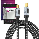 Wzmacniany Kabel USB-C do USB-C Phoneo - 40GBPS 240W 8K 48V 60Hz 5A - 180 cm