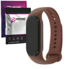 Opaska Phoneo® do Xiaomi Mi Band 3 / 4 / 5 / 6 - Jasno-Brązowa