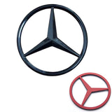 Emblemat Znaczek Logo Na Tył / Klapę do Mercedes 90mm - Czarny