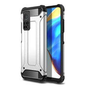 Etui Reinforced Protection Armor - Xiaomi Mi 10T 5G / 10T Pro 5G - Srebrny