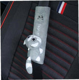 Nakładka na Pas Bezpieczeństwa do Samochodu dla Dzieci - Szary Kotek