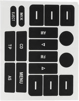 Naklejki Naprawcze na Panel Radia - Volkswagen Passat B5, Golf 5