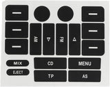 Naklejki Naprawcze na Panel Radia - Volkswagen Passat B5, Golf 5