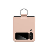 Etui z Ringiem Flip Case do Samsung Galaxy Z Flip 3 - Różowy