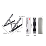 Podstawka Pod Laptopa - Składana, Aluminiowa, Solidna