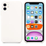 Etui Silikonowe - Liquid Silicone - iPhone 11 Pro - Biały