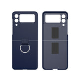 Etui z Ringiem Flip Case do Samsung Galaxy Z Flip 3 - Granatowy