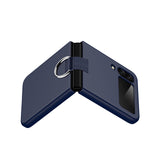 Etui z Ringiem Flip Case do Samsung Galaxy Z Flip 4 - Granatowy