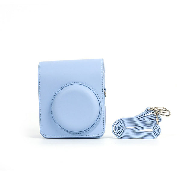 Etui na Fujifilm Instax Mini 12 - Niebieskie + gratis 2 ramki magnetyczne