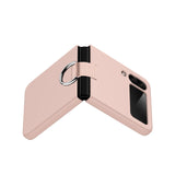Etui z Ringiem Flip Case do Samsung Galaxy Z Flip 3 - Różowy