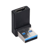 Adapter USB-A → USB-C Kątowy - 180°